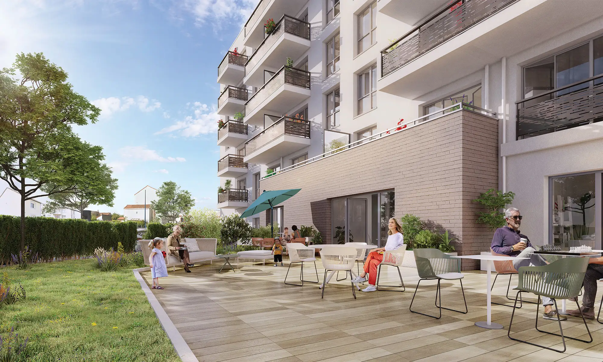Serenly Drancy terrasse